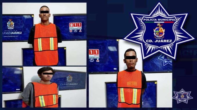 Capturan a tres personas con órdenes de aprehensión vigentes