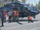 Trasladan en helicóptero a dos policías heridos en accidente en Guadalupe y Calvo