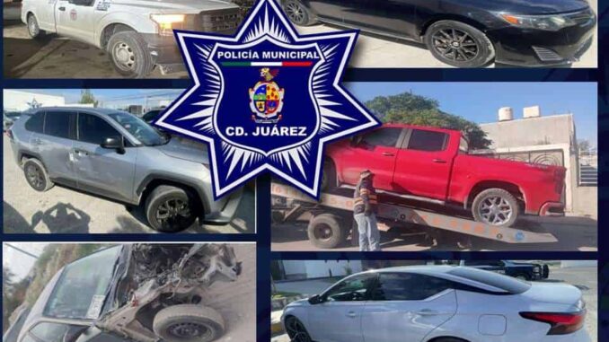 Recuperan seis vehículos con reporte de robo en distintos sectores