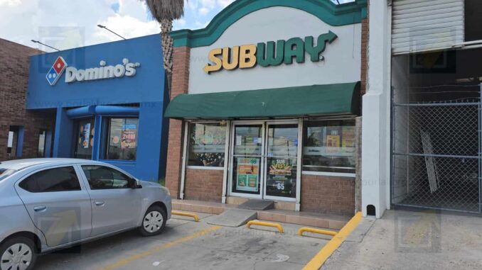 Robo en restaurante Subway de la avenida Cristóbal Colón