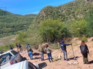 Localizan cuatro cadáveres calcinados dentro de un vehículo en Moris