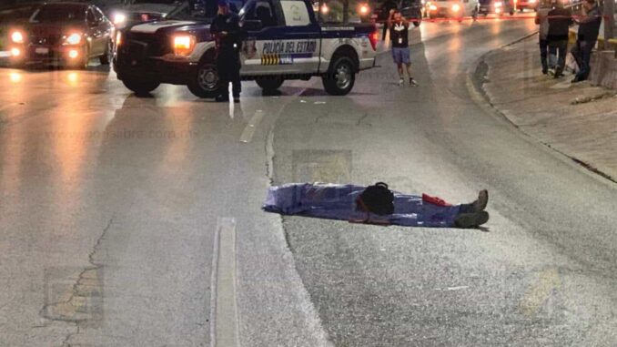 Rarámuri muere atropellado por camioneta en el Periférico de la Juventud
