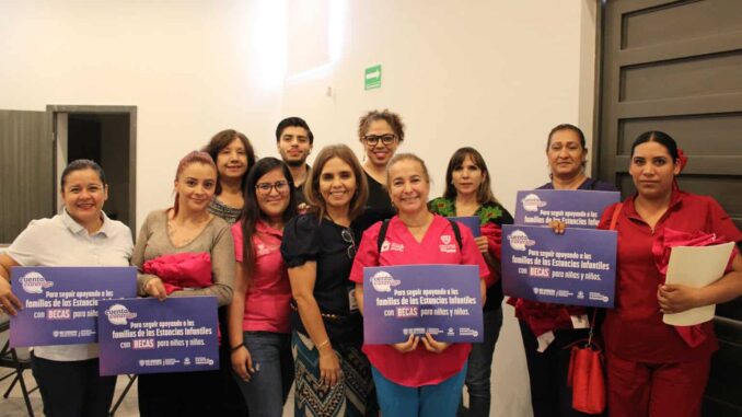 Gobierno del Estado suma a ocho estancias infantiles a Programa de Becas