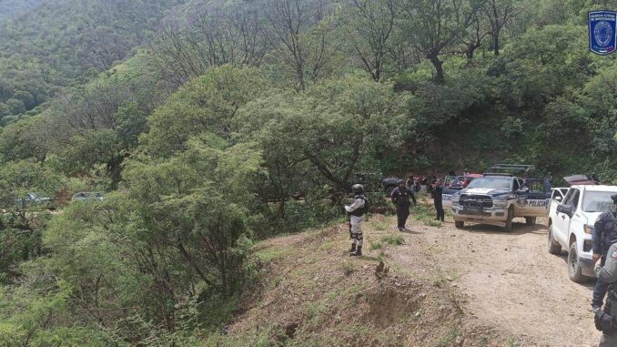 Despliega Célula BOII operativo por reporte de personas armadas en Moris