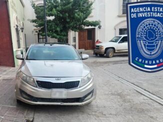 Recupera AEI automóvil robado en Santa Bárbara