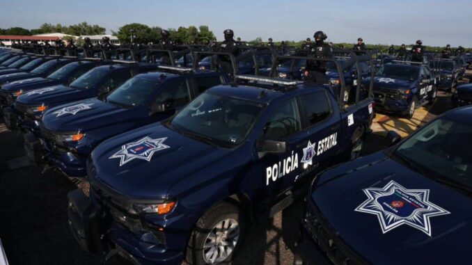 SSPC entrega 100 patrullas a Sinaloa para fortalecer combate al crimen