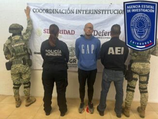 Detiene a imputado por robo en Parral en operativo de coordinación interinstitucional