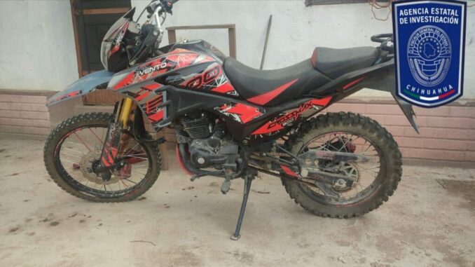 Recupera AEI en Valle de Zaragoza dos motocicletas robadas en Parral