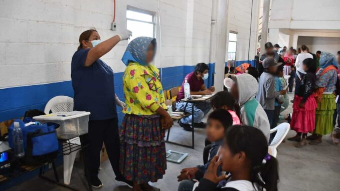 Gobierno del Estado continúa con acciones para contener el brote de sarampión en la entidad