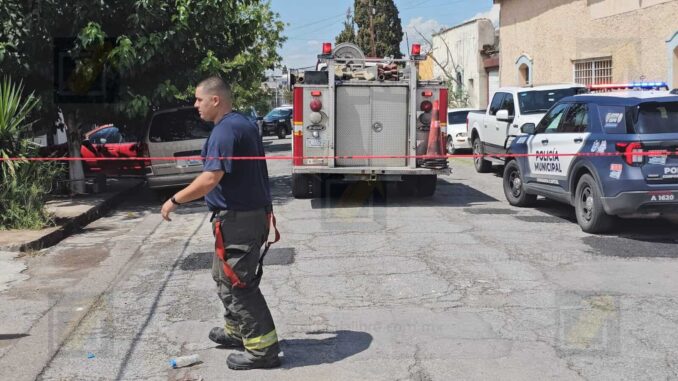 Fuga de gas moviliza a bomberos y policías en la colonia Obrera