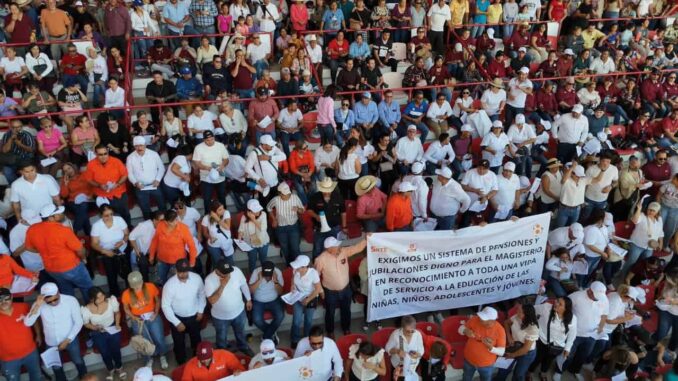 Sección 8 del SNTE respalda el proyecto de nación de Claudia Sheinbaum