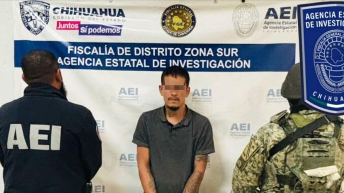 Detiene AEI a probable responsable de secuestro exprés, amenazas y robo en Parral