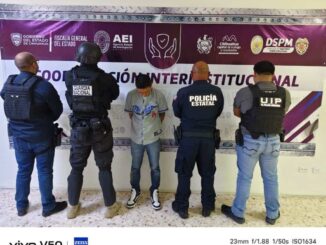 Detiene en operativo conjunto a hombre con narcóticos y arma de fuego en la ciudad de Chihuahua