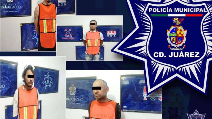 Capturan a cuatro hombres con órdenes de aprehensión vigentes