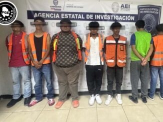 Detiene FEOE en flagrancia a siete probables responsables de secuestro y aseguran un arma de fuego