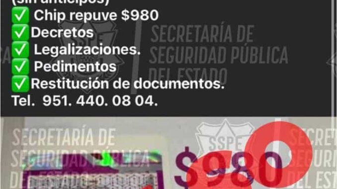 Alertan por falsos trámites de REPUVE