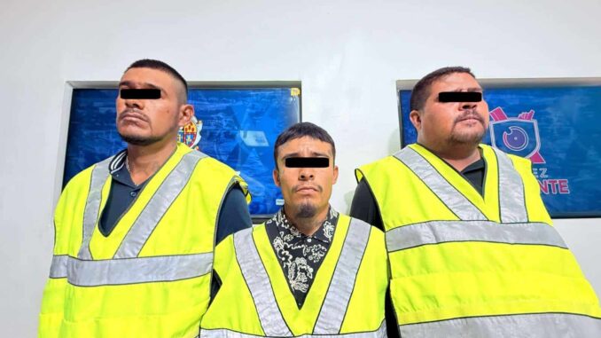 Detienen a 3 por homicidio en grado de tentativa