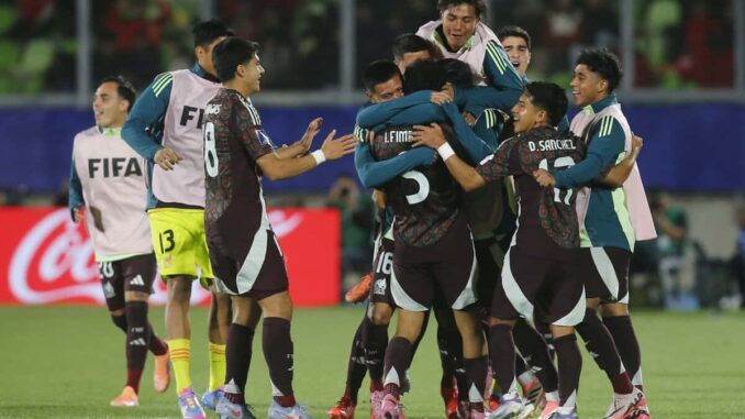 México derrota al anfitrión Chile y pasa a los cuartos de final del Mundial Sub-20