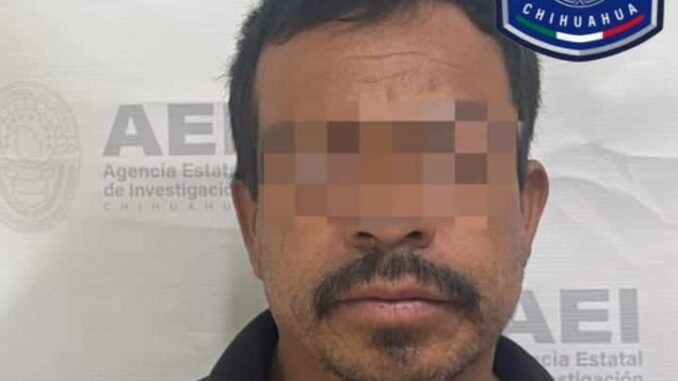 Aprehenden Policías Investigadores a imputado por el delito de violencia familiar en Parral