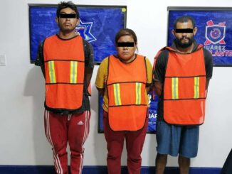 Detienen a cinco con una motocicleta robada