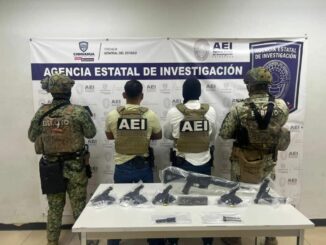 Aseguró AEI armas y 195 cartuchos durante cateo en Torres del Sur