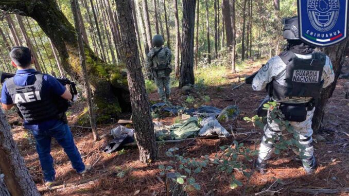 Asegura Célula BOI arma de fuego y equipo táctico en Guadalupe y Calvo