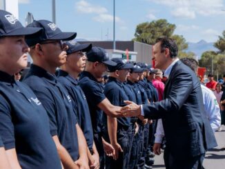Impulsa Bonilla preparación de nuevos policías para un Chihuahua más seguro