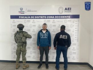 Detiene AEI hombre buscado por violencia familiar en Cuauhtémoc