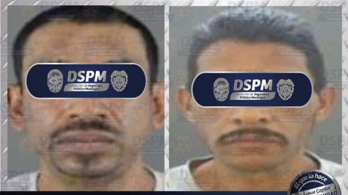 Detienen DSPM y FGE a dos con órdenes de aprehensión vigentes