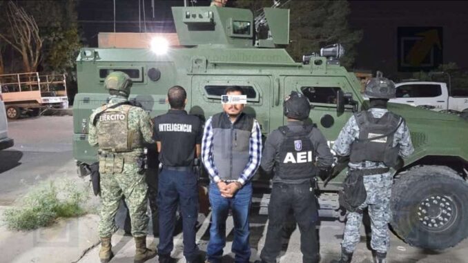 Captura célula BOI a cabecilla criminal del Valle de Juárez