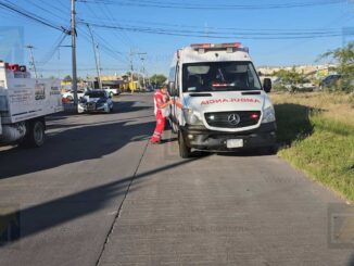 Conductora embiste a mujer en paso peatonal de avenida Imperio