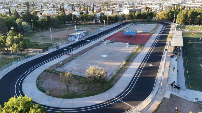 Avanza Municipio al 90% remodelación de la ciclopista en la Ciudad Deportiva