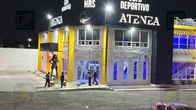 Un ejecutado y una mujer herida en club deportivo de Riberas de Sacramento
