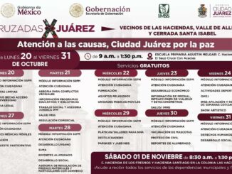 Llevarán Cruzadas por Juárez a colonia Las Haciendas