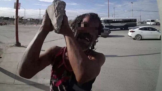 Arrestan a hombre por dañar cámara de seguridad