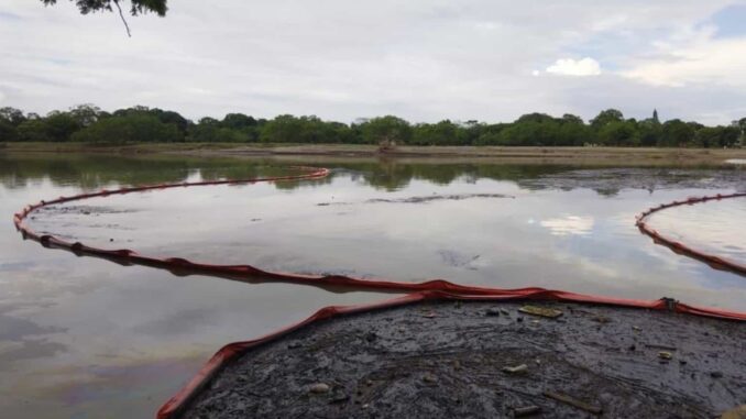 Marina activa el Plan Nacional de Contingencias Nivel III, tras derrame de hidrocarburo en río Pantepec