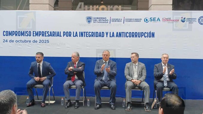 Firman Gobierno del Estado e iniciativa privada Compromiso por la Integridad y la Anticorrupción