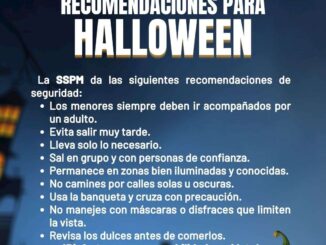 Lanzan recomendaciones de seguridad para el Halloween