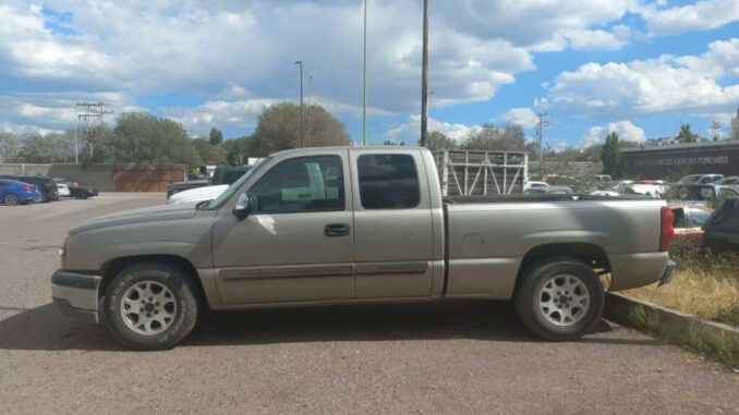 Detiene AEI a hombre por posesión de pick up robada en Cuauhtémoc