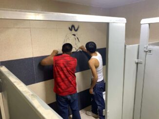 Vandalizan Polideportivo Luis H. Álvarez; detuvieron a responsables gracias a las cámaras