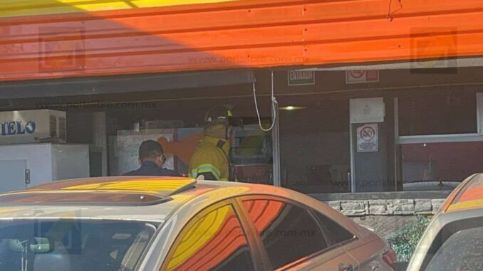 Reportan fuga de gas tras limpieza en restaurante de San Felipe