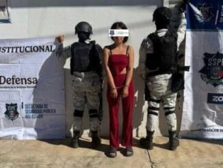 Célula BOII  detiene a mujer con más de 40 envoltorios de cocaína en Guachochi