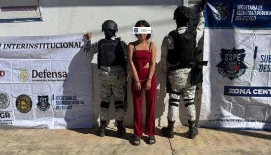 Célula BOII  detiene a mujer con más de 40 envoltorios de cocaína en Guachochi