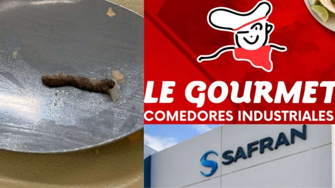 Denuncian gusanos, moscas y cabellos en alimentos e intoxicaciones masivas en Safrán planta 4 