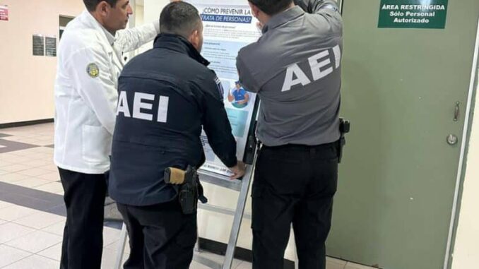 Realiza FEM Noroeste difusión preventiva del delito de Trata de Personas en Nuevo Casas Grandes