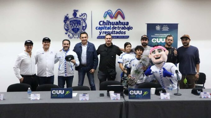 Chihuahua capital sede del Abierto Internacional de Skateboarding 2025