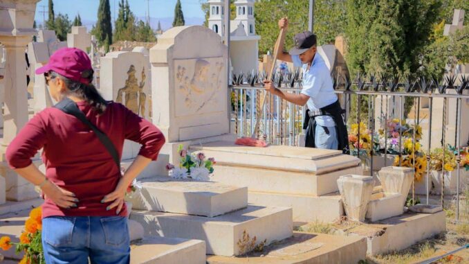 Supervisa alcalde Marco Bonilla operativo de seguridad por Día de Muertos en los panteones