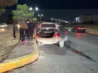 Choque con lesionado en Vialidad Sacramento y Callejón Calera