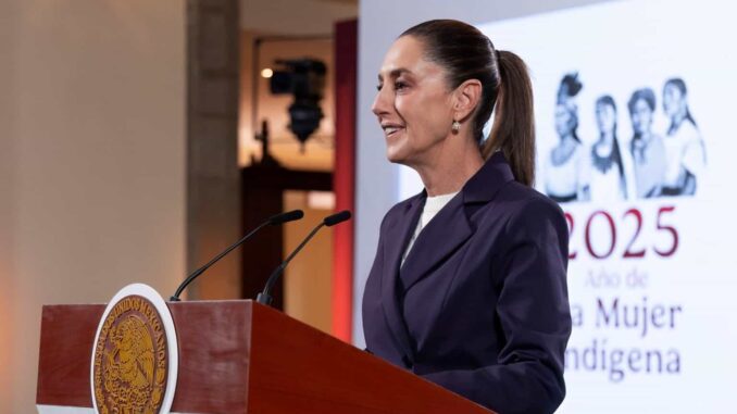 Sheinbaum denuncia al hombre que la acosó en Centro Histórico de CDMX