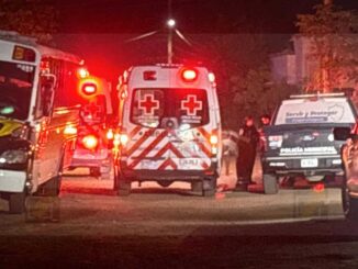 Hombre y mujer resultan heridos por arma de fuego al sur de la ciudad